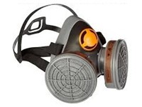 Delta Plus yarım yüz gaz maskesi-çift filtreli